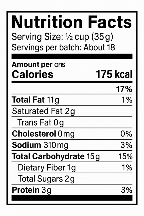Cheddar Savory Snack Mix