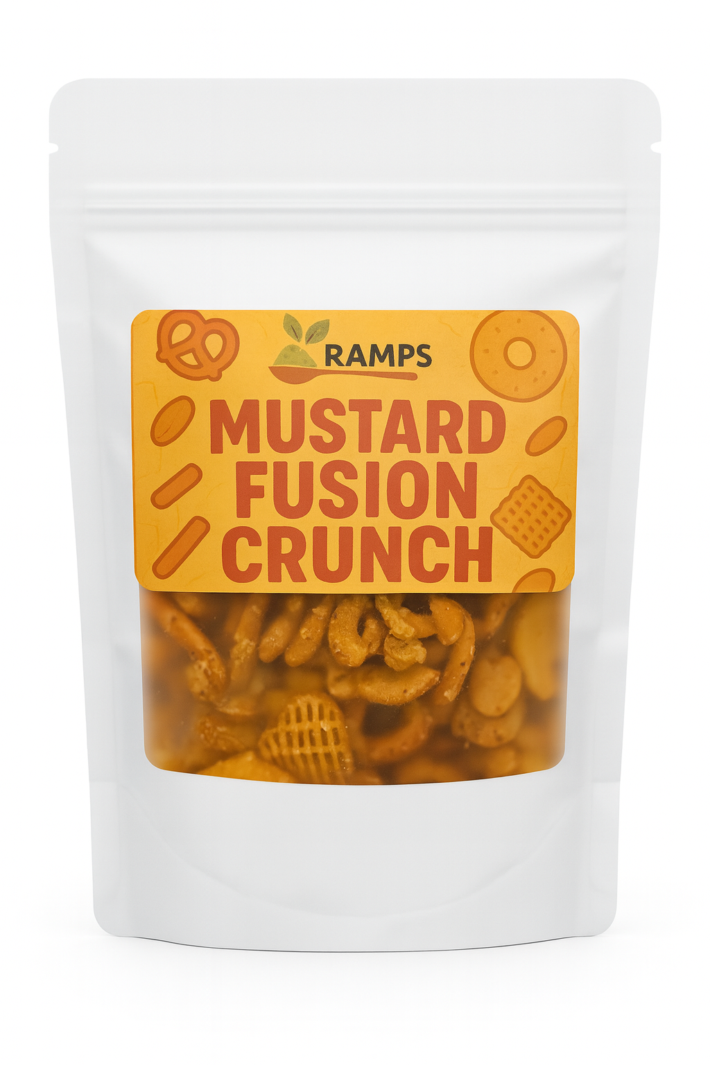 Mustard Fusion Crunch Snack Mix